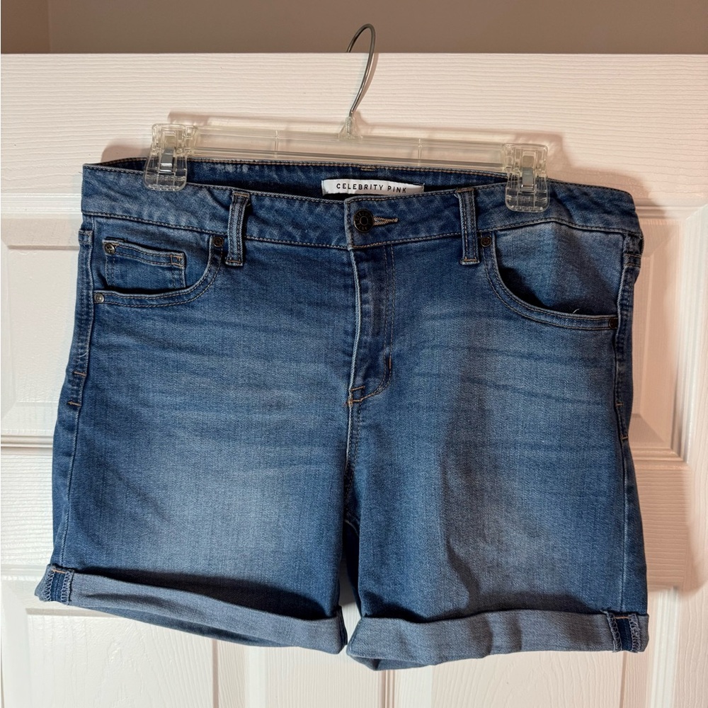 Celebrity Pink Denim Shorts